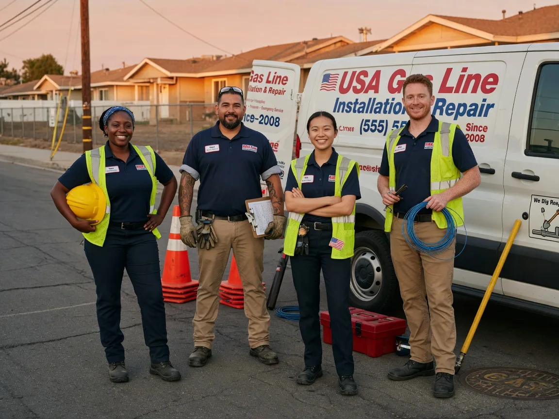 Gas Line Installation company in Cushing, TX